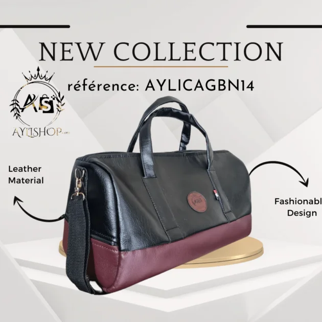 CABA sport classique couleur  NOIRE-grenat