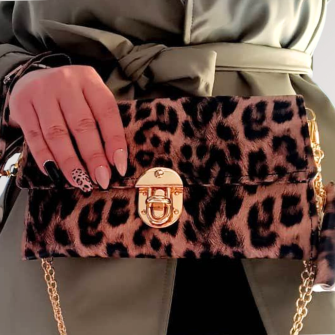 4*1 Sac et porte-monnaie double face 2pieces en cuir