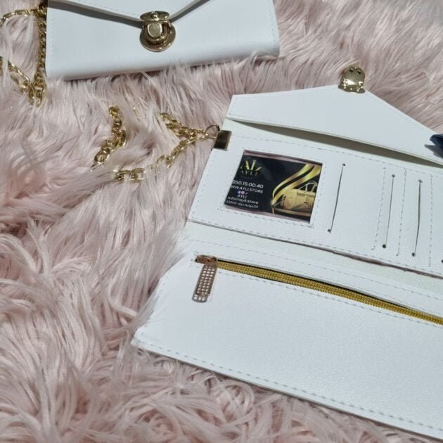 بوشات أصلية وبورتموني وبورت كارت وبورتكلي يعني4في1 - Blanc