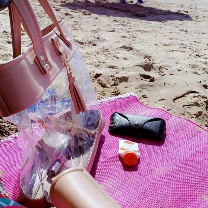 ⁦Sac transparent +portmonie⁩ - الصورة ⁦4⁩