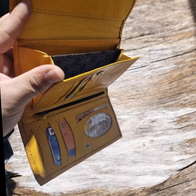 ⁦Portemonnaie en Cuir Véritable – Élégance et Tradition⁩ - الصورة ⁦8⁩