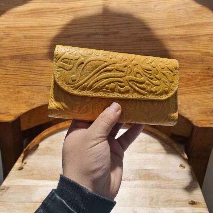 ⁦Portemonnaie en Cuir Véritable – Élégance et Tradition⁩ - الصورة ⁦5⁩