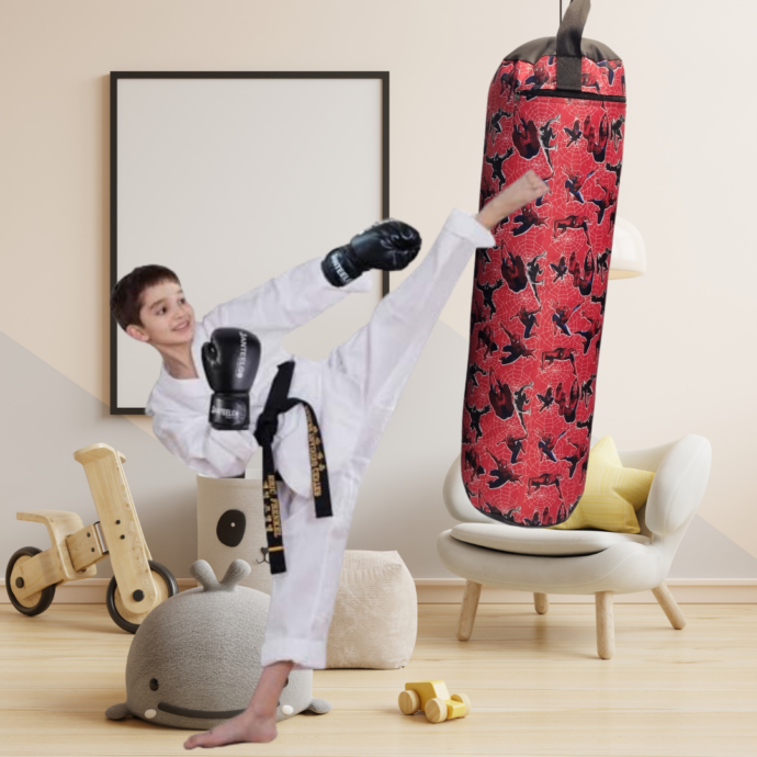 ⁦Sac de Frappe enfants Spider-Man🥊⁩ - الصورة ⁦4⁩