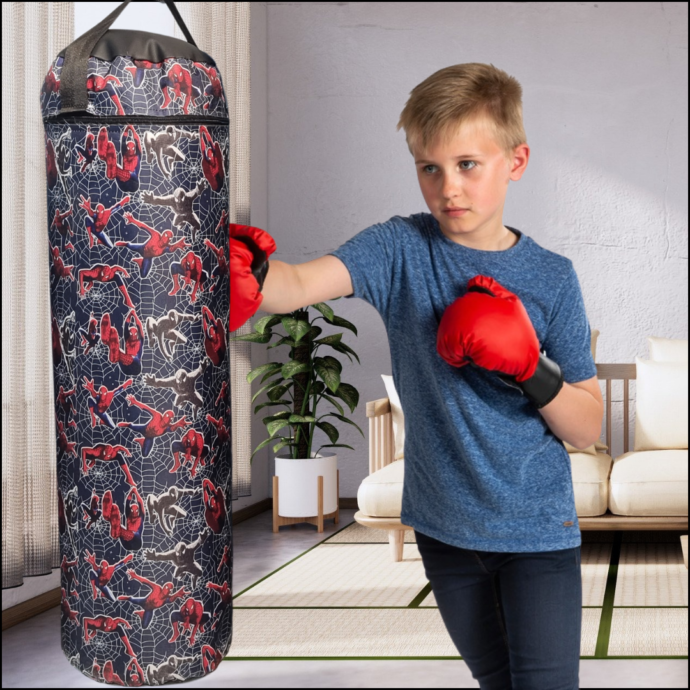 ⁦Sac de Frappe enfants Spider-Man🥊⁩ - الصورة ⁦3⁩