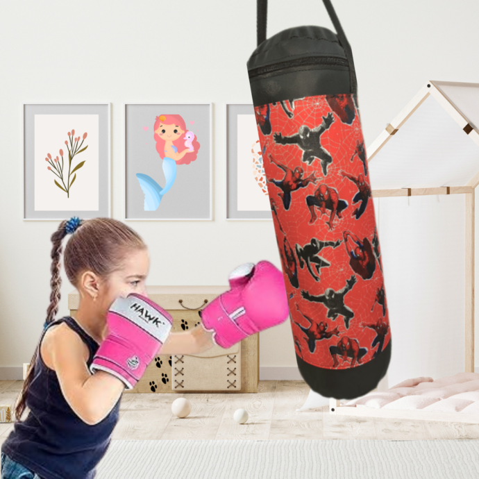 ⁦Sac de Frappe enfants Spider-Man🥊⁩ - الصورة ⁦6⁩