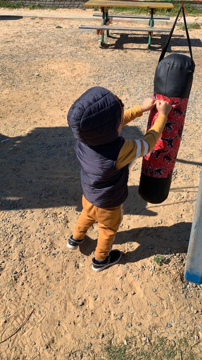 ⁦Sac de Frappe enfants Spider-Man🥊⁩ - الصورة ⁦5⁩